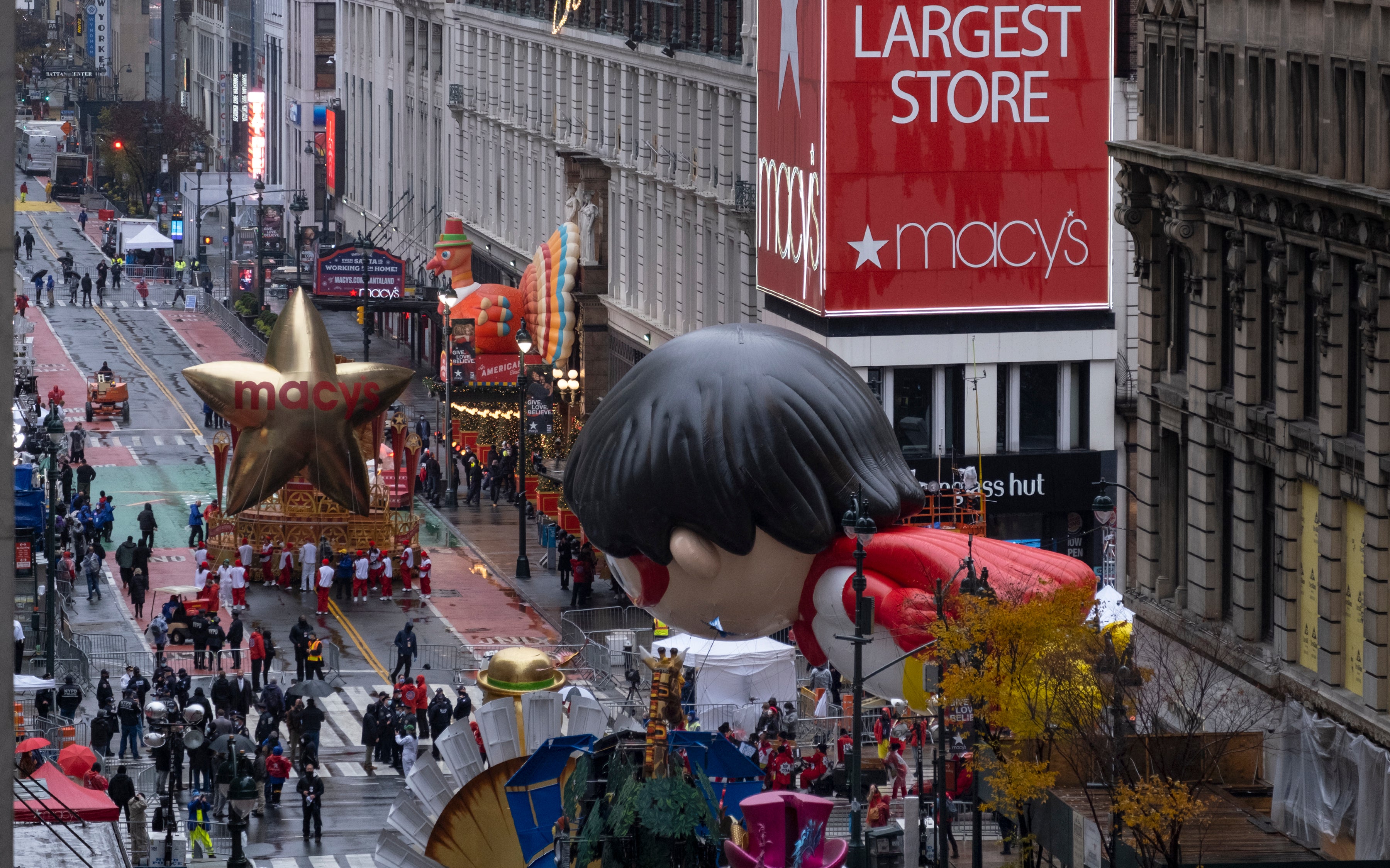 Macy’s is a major shopping attraction for visitors to New York