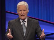 Late Jeopardy! host Alex Trebek appears in moving Thanksgiving message