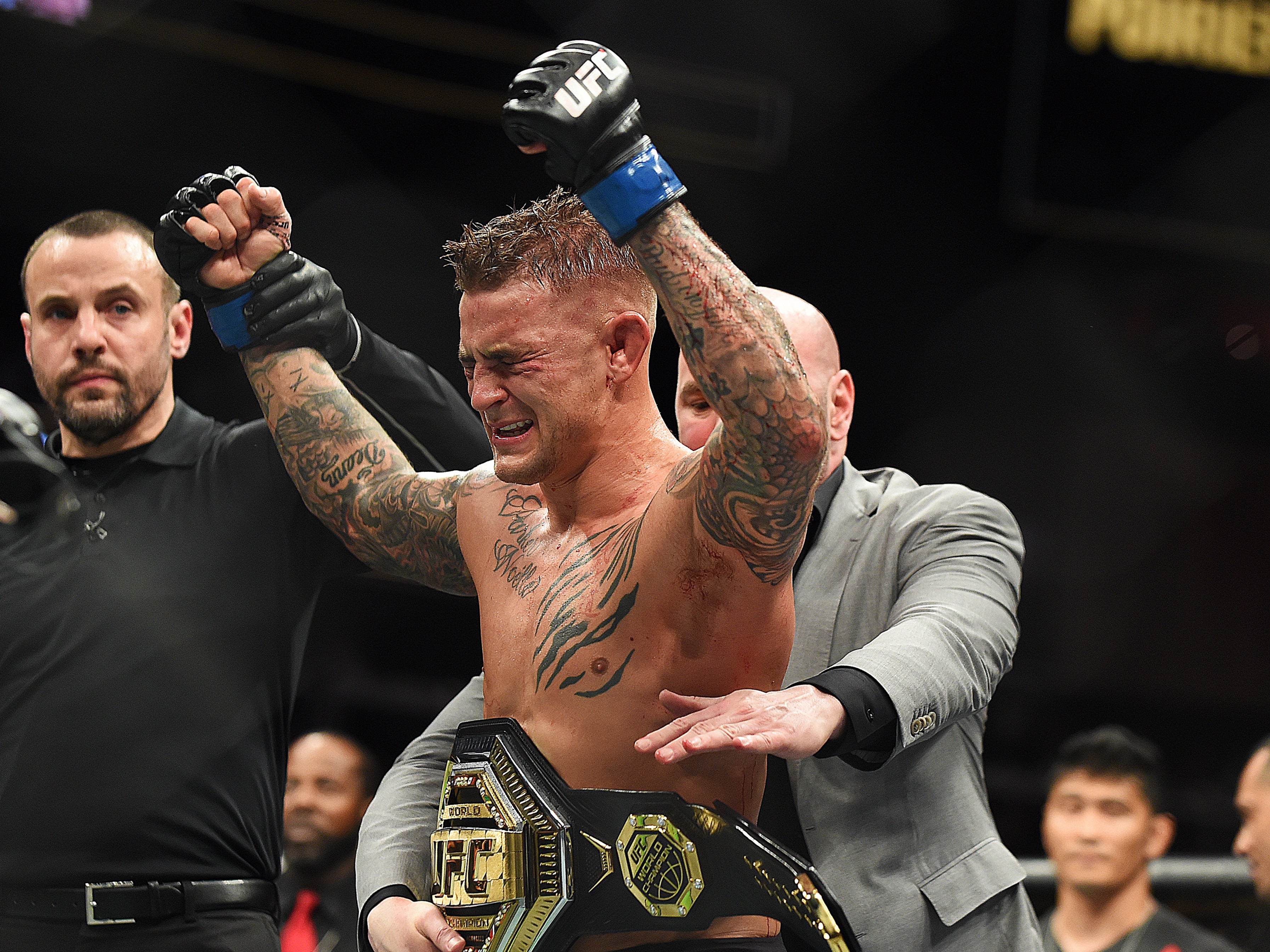 Poirier was interim UFC lightweight champion in 2019