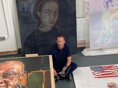 Top artist to raise funds with portraits of those helped by campaign