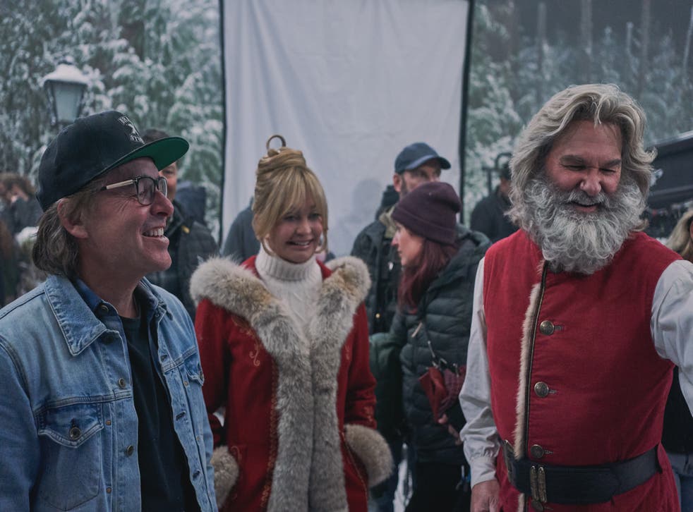 Real Life Couple Kurt Russell And Goldie Hawn Talk About Playing Mr And Mrs Claus The Independent