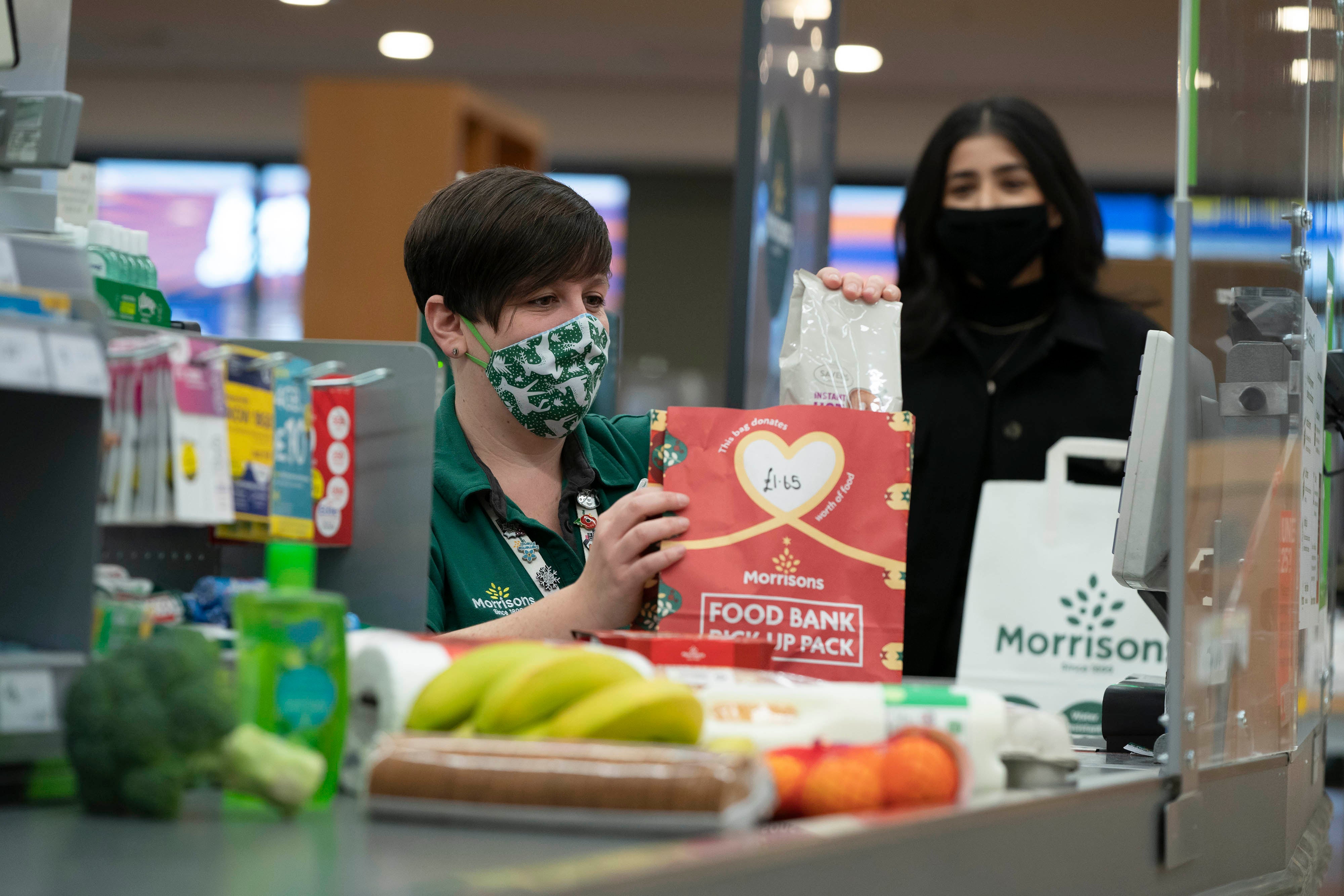 Morrisons has barred entry to customers without masks