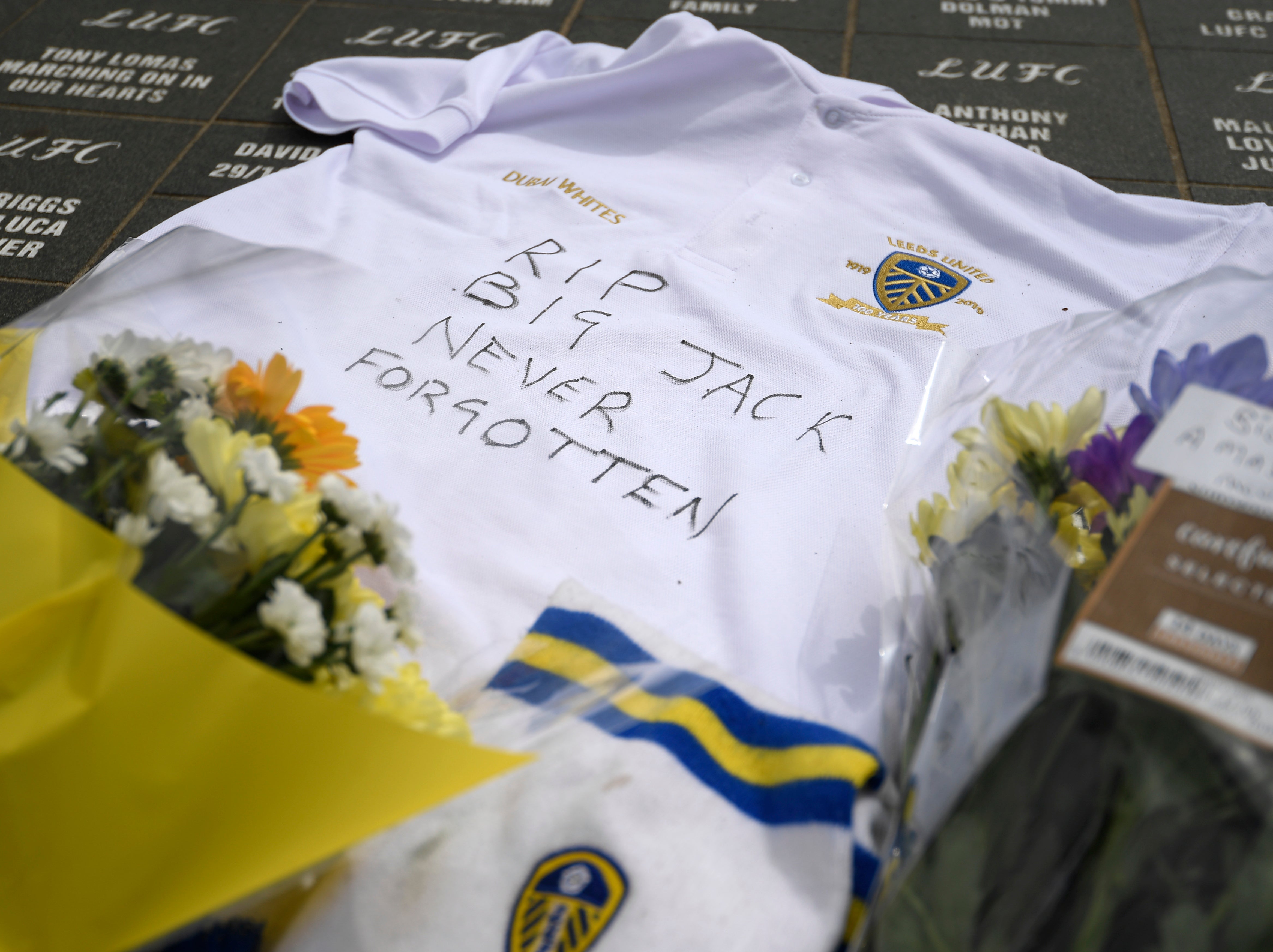 Leeds named the East Stand on Elland Road after the club's legend, Jack Charlton. - Eminetra.co.uk