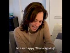 Harris calls nurse on Thanksgiving to thank her for Covid work