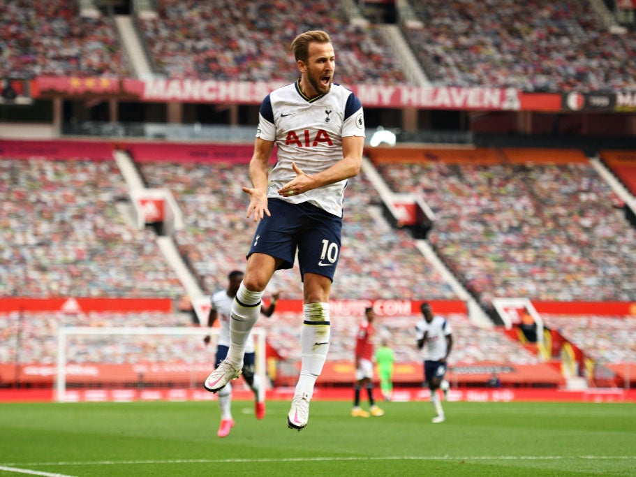 Kane has scored seven goals in nine Premier League games this season