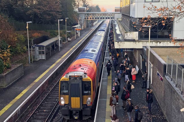Capacity on board trains is restricted to allow social distancing, with some operators preventing passengers from boarding without a pre-booked ticket