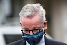 Hospitals could be overwhelmed without new Covid tiers, warns Gove