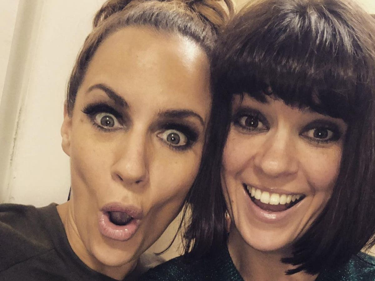 Dawn O’Porter reveals how motherhood helped her overcome grief in wake of Caroline Flack’s death