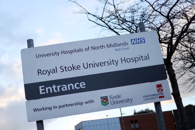 The Royal Stoke University Hospital, pictured after new nationwide restrictions were announced during the coronavirus disease (COVID-19) outbreak in Stoke-on-Trent, on 4 November 2020