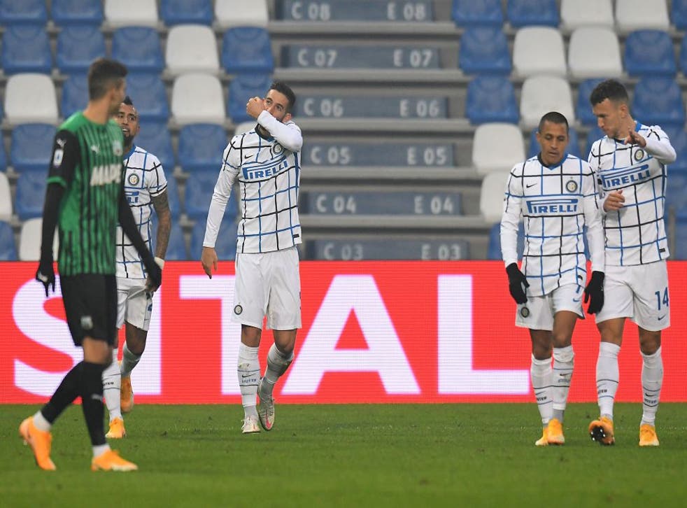 <p>Inter subió al segundo lugar de la Serie A, un punto detrás de Milán</p>