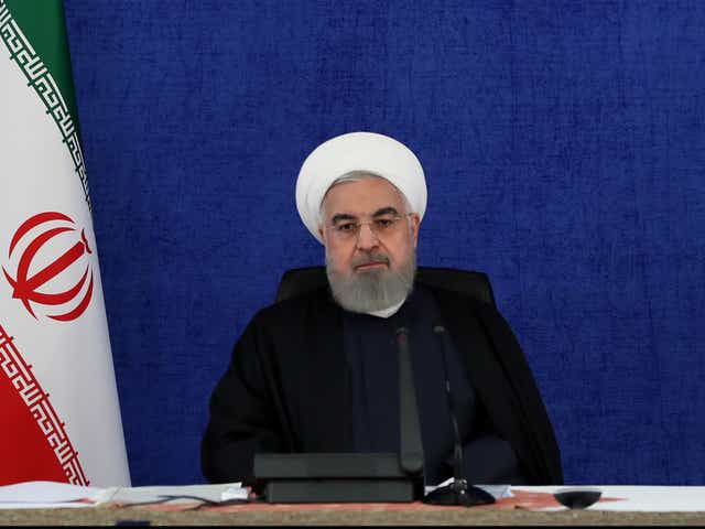 Iranian president Hassan Rouhani blames Israel for the assassination of a top nuclear scientist