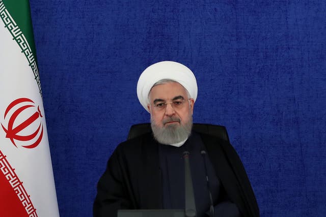 Iranian president Hassan Rouhani blames Israel for the assassination of a top nuclear scientist