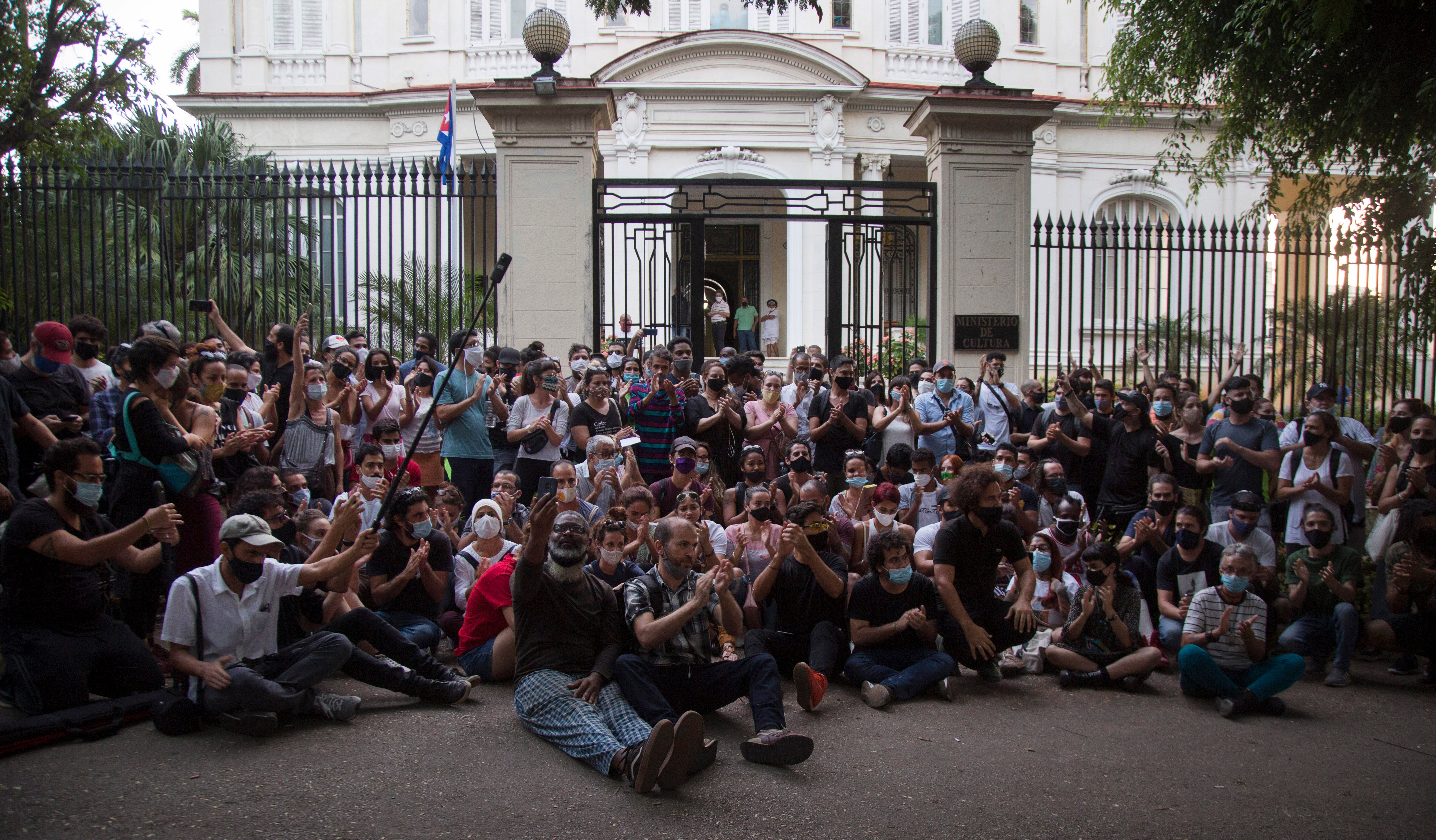 Cuba Artist Protest