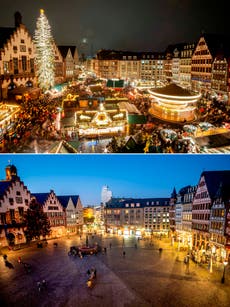 AP PHOTOS: Pandemic calls off Christmas markets in Europe