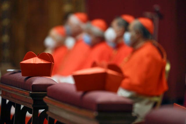 APTOPIX Vatican Pope New Cardinals