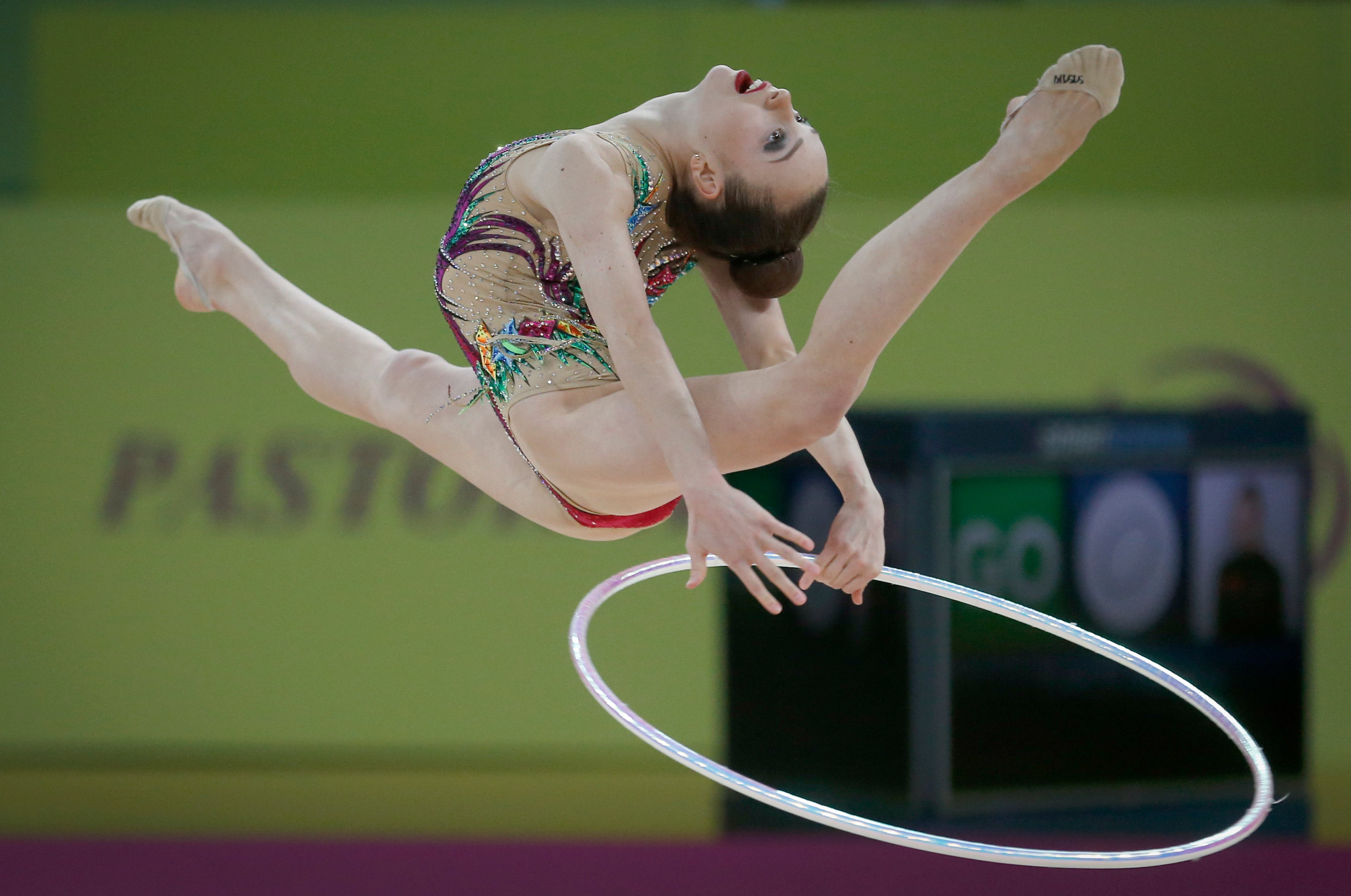 APTOPIX Ukraine European Rhythmic Gymnastics Championships
