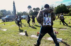 Mother of slain Florida teen shot during burial service