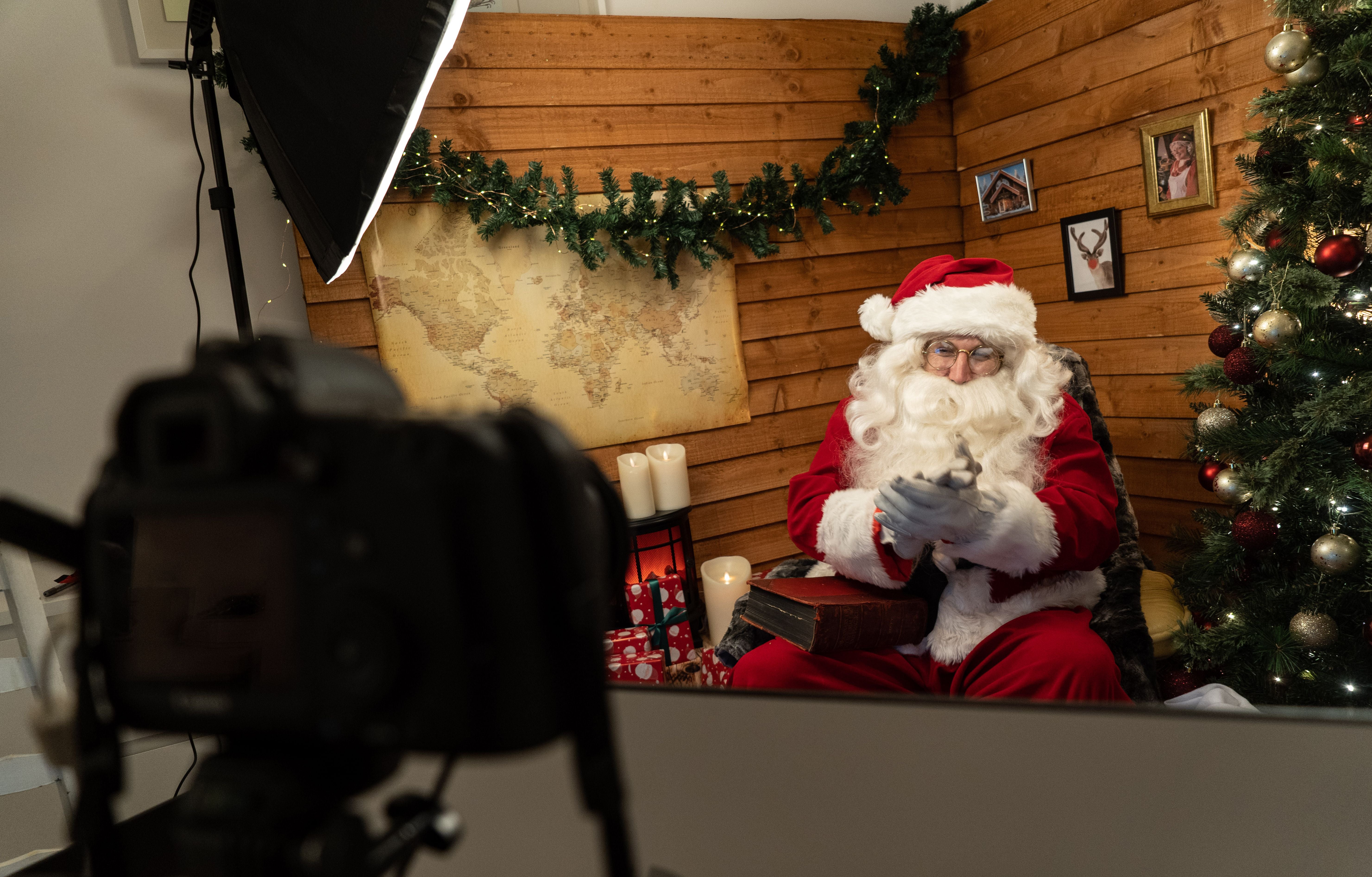 Everything from Santa’s grotto to reporters’ interviews with authors now happens on Zoom