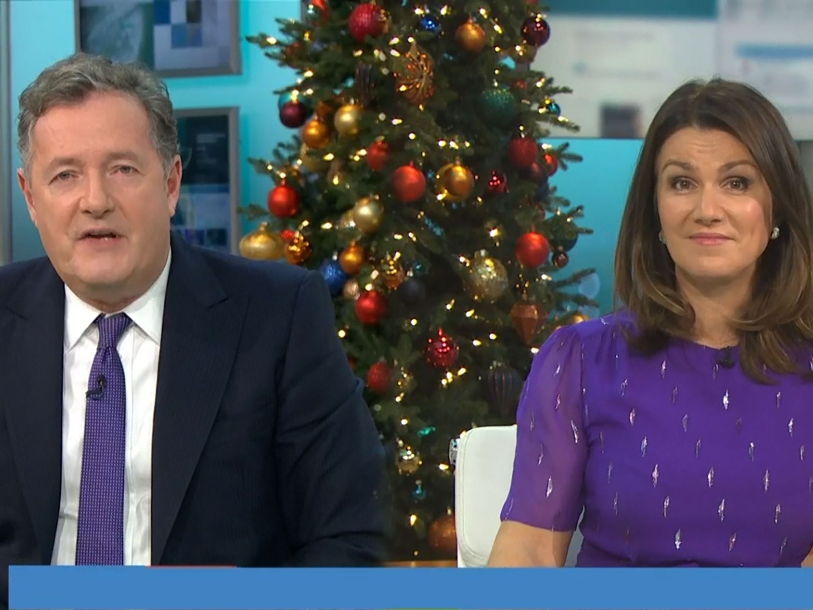 Piers Morgan tells Laurence Fox to ‘shut up’ after NHS comments