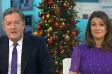 Piers Morgan tells Laurence Fox to ‘shut up’ after NHS comments