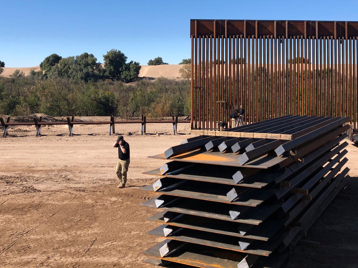Trump administration rushes to complete Mexico border wall before Biden ...