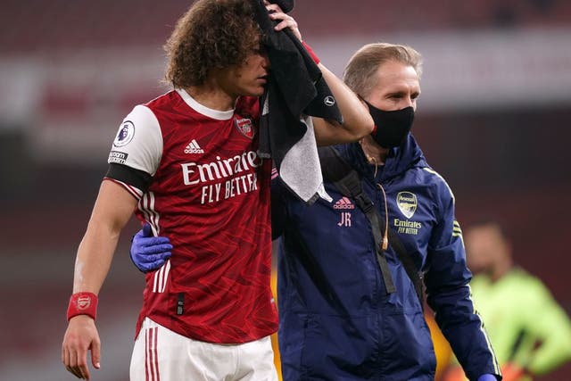 David Luiz of Arsenal