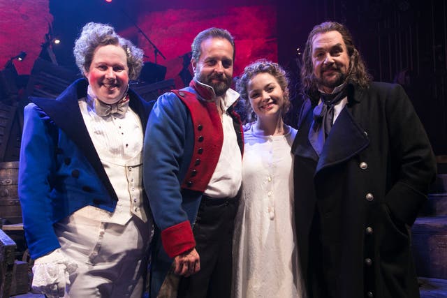 The cast of ‘Les Misérables – The Staged Concert'