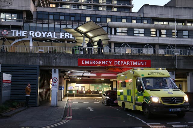 The Royal Free Hospital has been issued with a warning notice by the Care Quality Commission