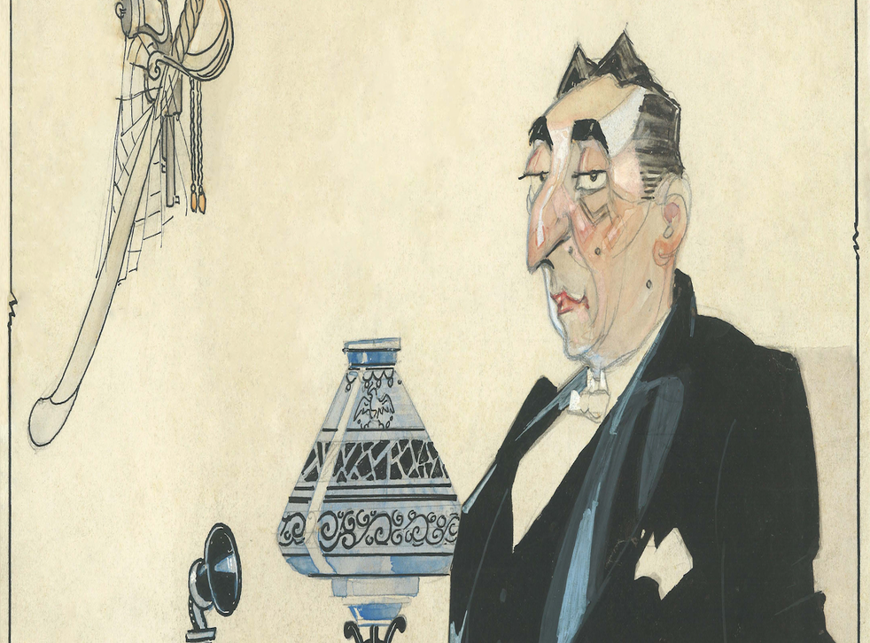 <p>Caricatura mostrando a el Gral. Hernando Limón, circa 1940</p>
