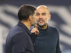 Guardiola hits back at Porto manager over referee accusations