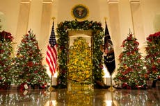 Trump is silent on Covid as White House parties for Christmas