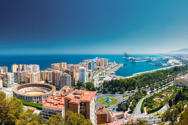 <p>Malaga is the gateway to the Costa del Sol region</p>