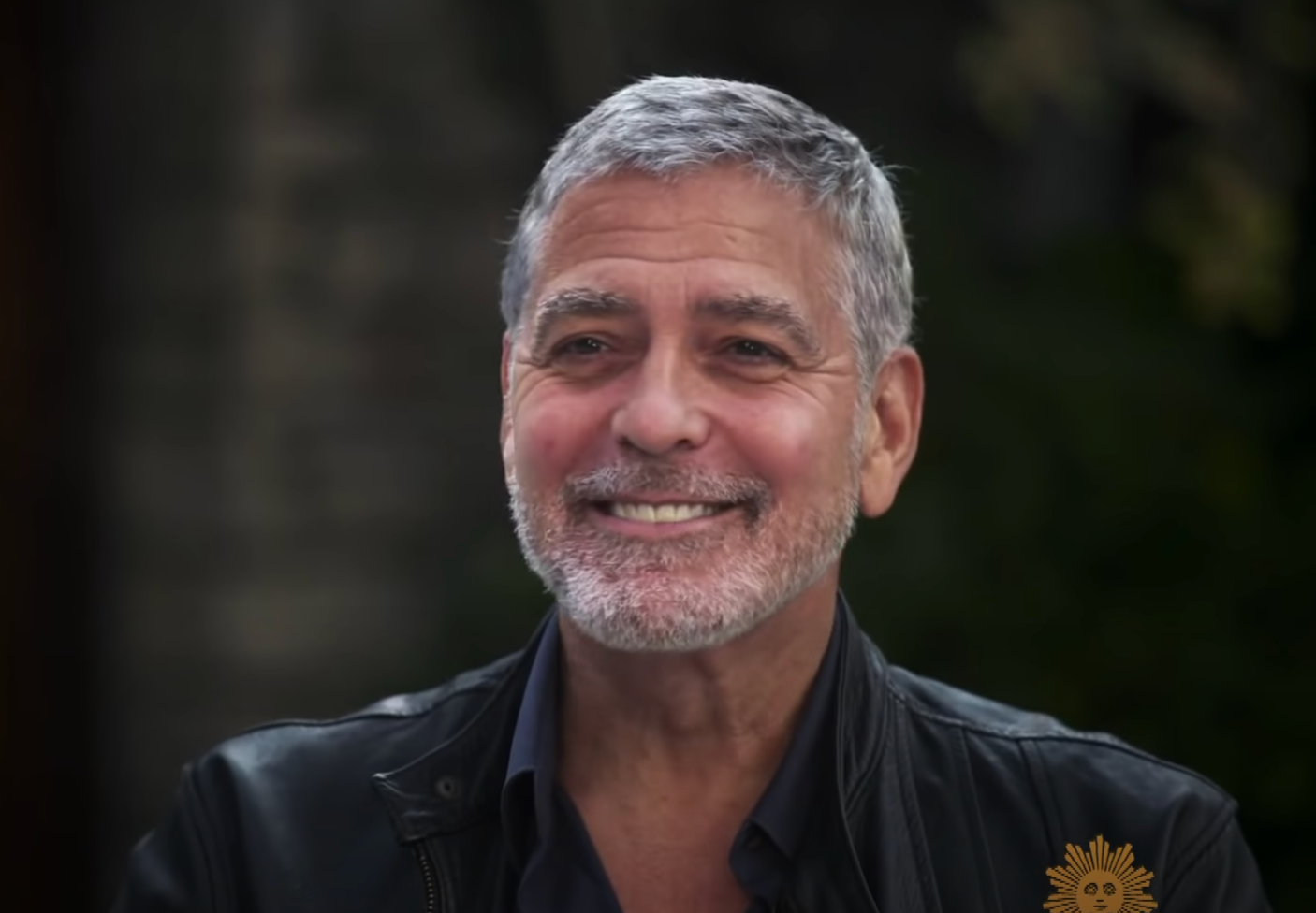 George Clooney giving another virtual interview in November 2020