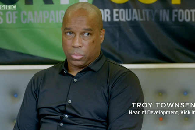 Troy Townsend was speaking on Anton Ferdinand’s documentary