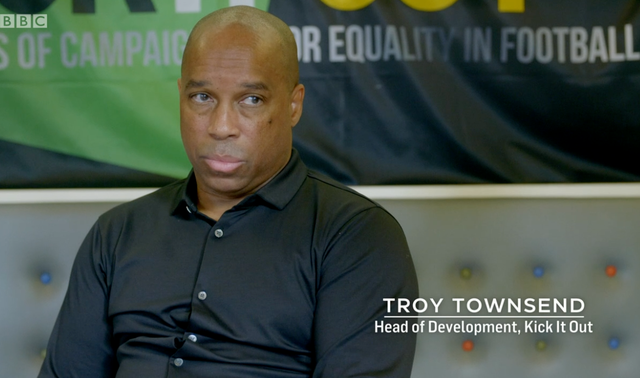 Troy Townsend was speaking on Anton Ferdinand’s documentary