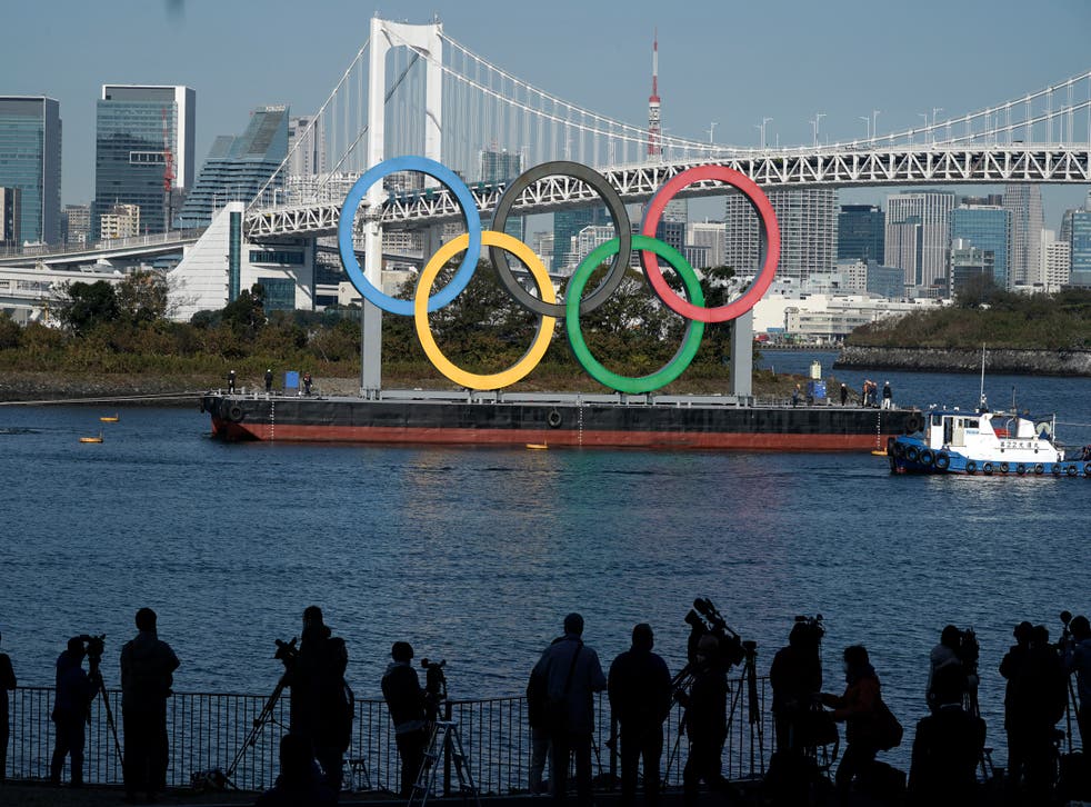 Japan Olympics Tokyo Rings Return
