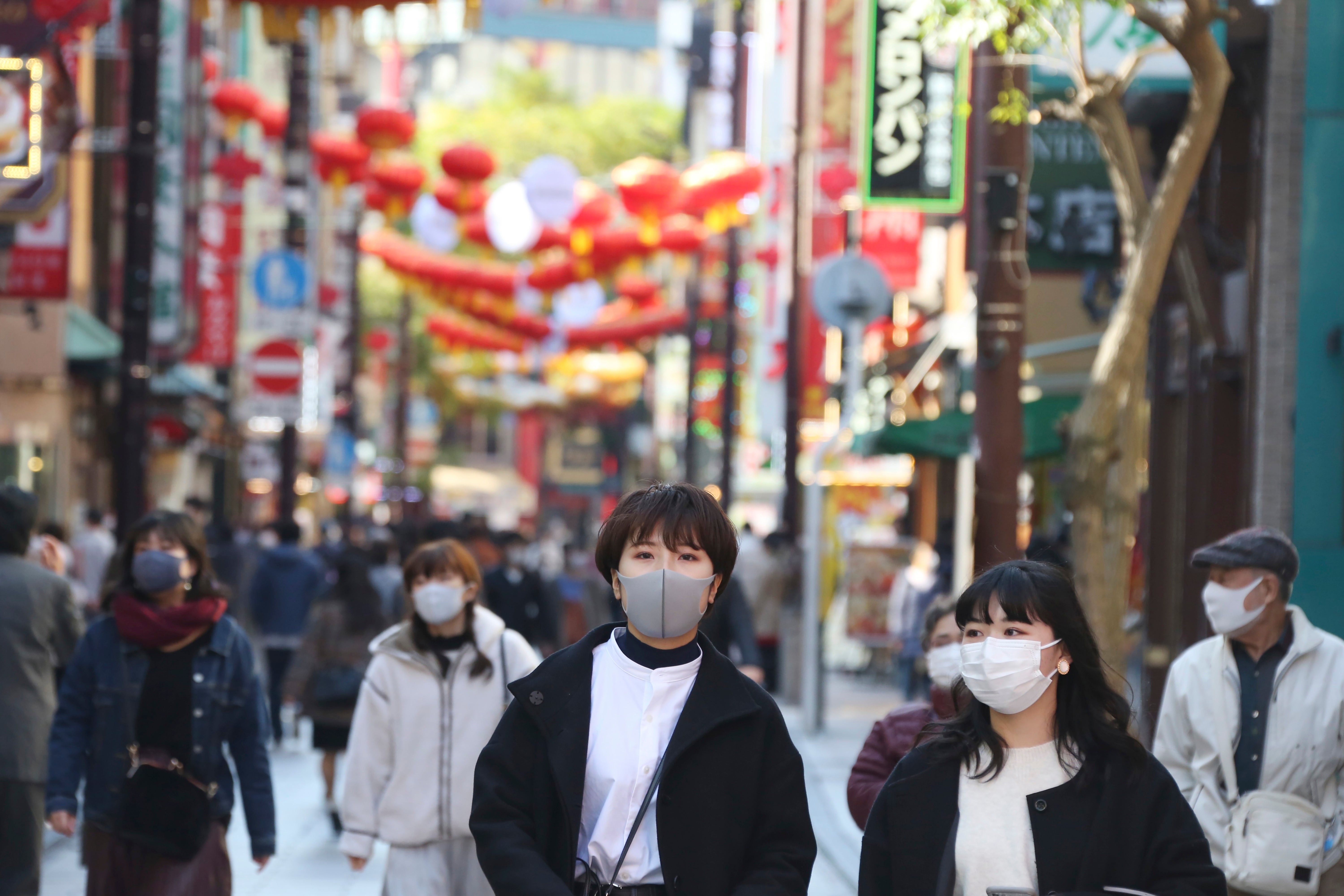 Virus Outbreak Japan Daily Life