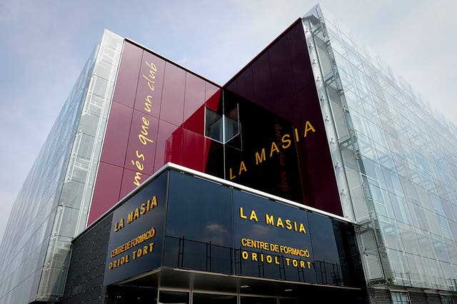 La Masía, Barcelona s academy