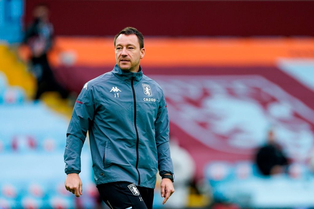 John Terry is assistant manager at Aston Villa