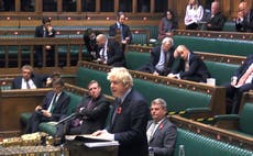Boris Johnson losing grip on ‘red wall’ seats, poll shows