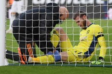 United boss Solskjaer provides De Gea injury update