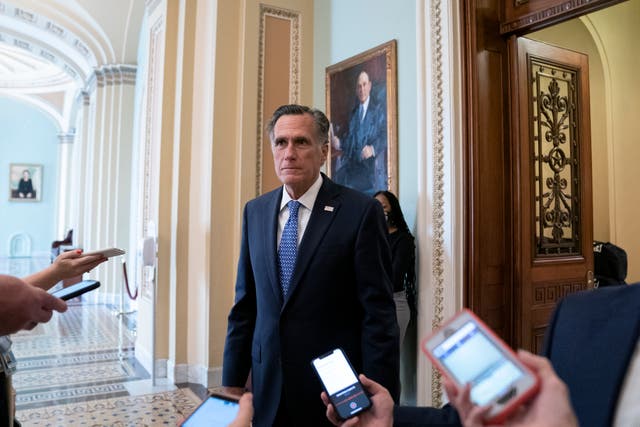 <p>Mitt Romney finds out how close he was to the Capitol mob after seeing the security video in Senate </p>