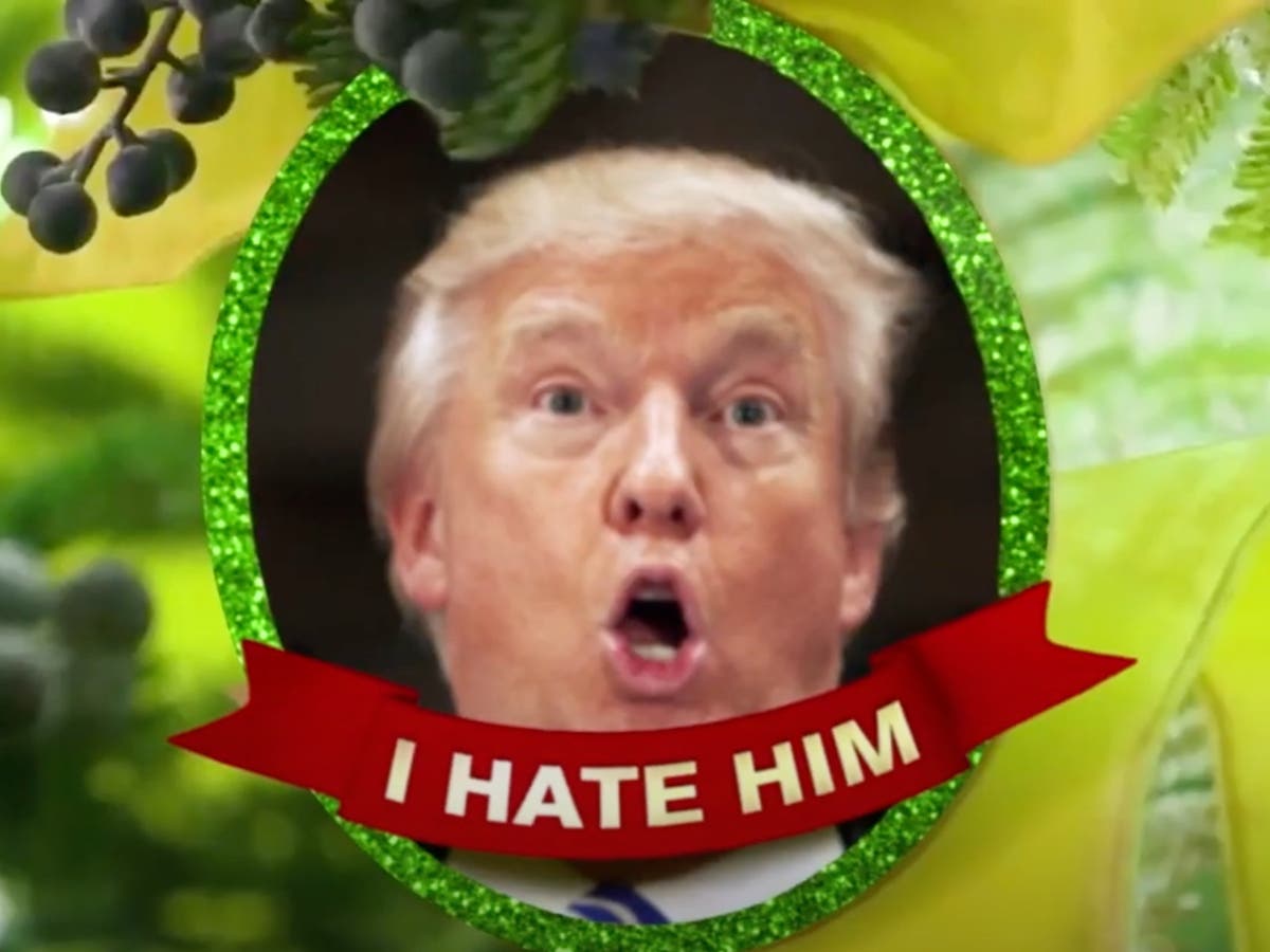 Jimmy Kimmel roasts Melania Trump’s Christmas decorations in spoof video