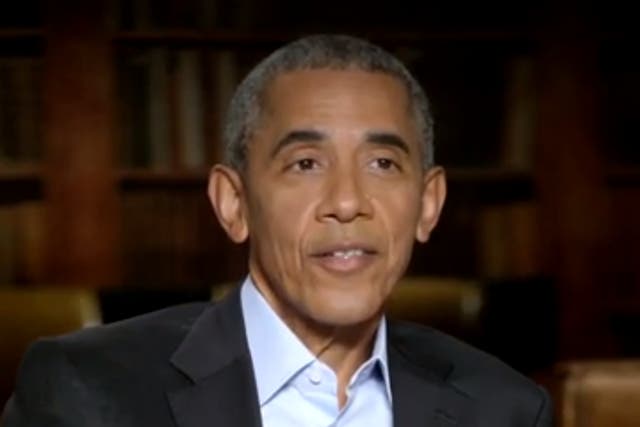Barack Obama on The Late Show