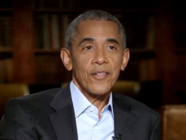 Barack Obama on The Late Show