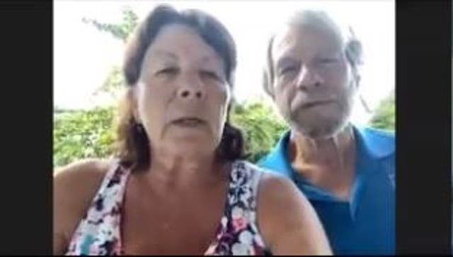 Lynn Hines and her husband, John, discuss being detained in the British Virgin Islands after sailing into its territory illegally.