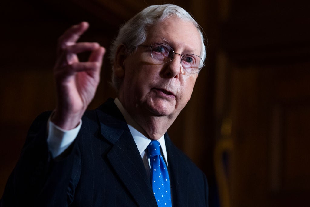 Senate Majority Leader Mitch McConnell has increased his engagement in Covid relief talks in recent weeks.