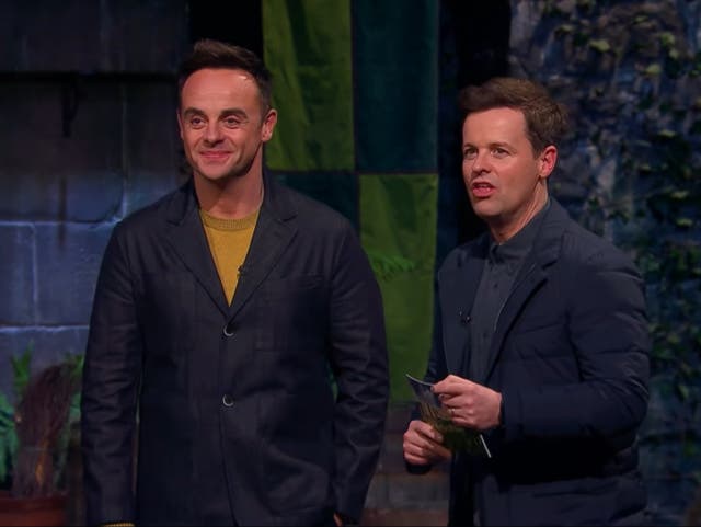 Ant and Dec during the evening’s ‘Cart-Astrophy’ trial