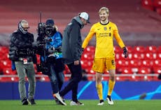 Kelleher is Liverpool’s striker-turned-goalkeeper who Klopp must start