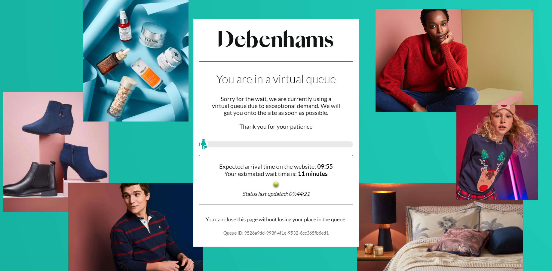 The Debenhams chain is offering discounts after announcing it will be closing